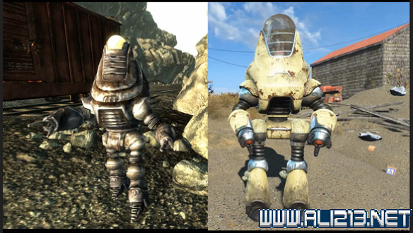 《異塵餘生4》動力裝甲、怪物及武器與前作對比圖一覽