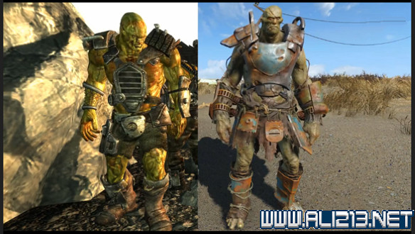 《異塵餘生4》動力裝甲、怪物及武器與前作對比圖一覽