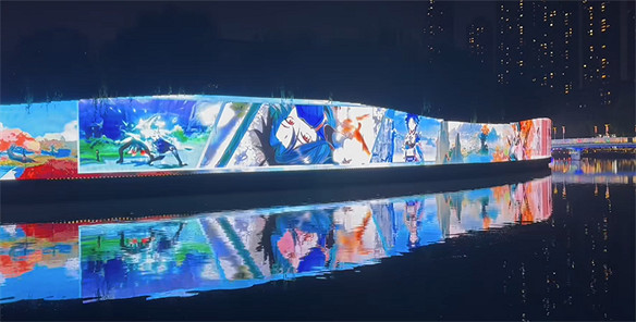 海內外玩家自發為魈舉辦生日會,燈光秀大屏都來了 海內外玩家自發為魈舉辦生日會,燈光秀大屏都來了