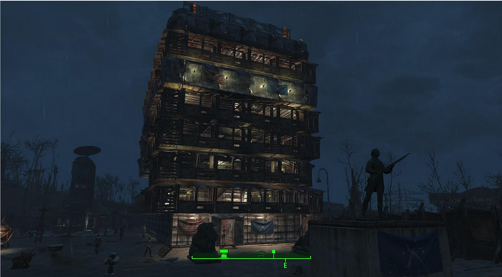 《異塵餘生4》星光第一招待所工房建造心得 《異塵餘生4》星光第一招待所工房建造心得