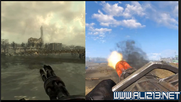 《異塵餘生4》動力裝甲、怪物及武器與前作對比圖一覽