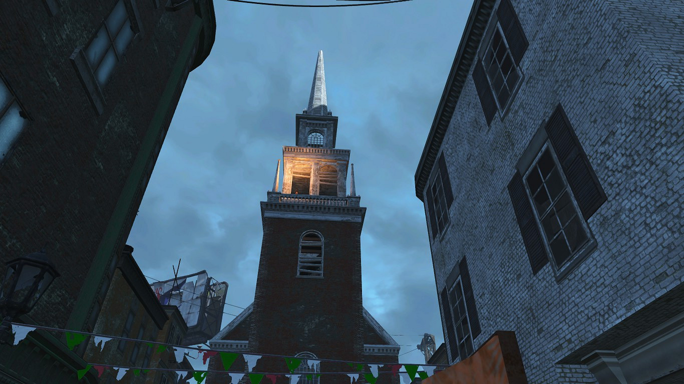 《異塵餘生4》荒野波士頓 VS 現實的波士頓