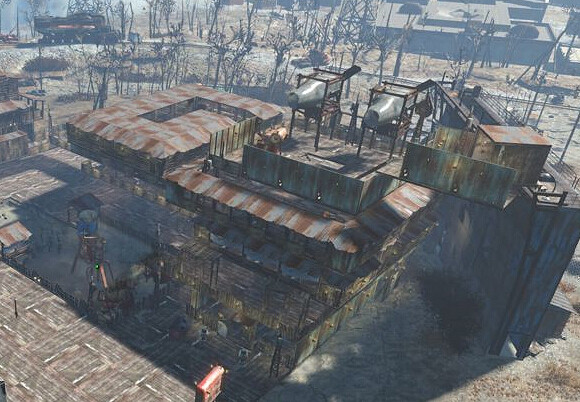 《異塵餘生4》星光鑽石城及斷橋鎮建造心得分享