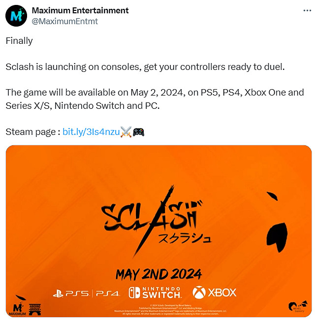 2D武士格鬥遊戲《斬之道》宣布登陸主機！5月2日發售