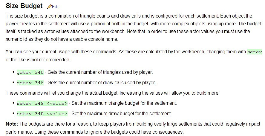 《異塵餘生4》控制台修改基地空間上限圖文指南