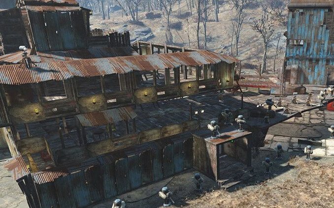 《異塵餘生4》星光鑽石城及斷橋鎮建造心得分享