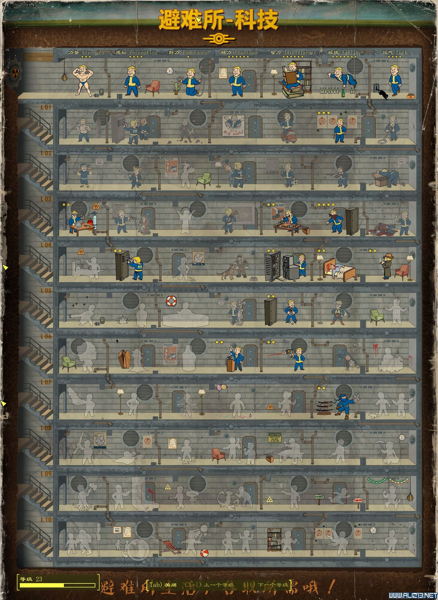 《異塵餘生4》潛行小槍流加點技巧指南