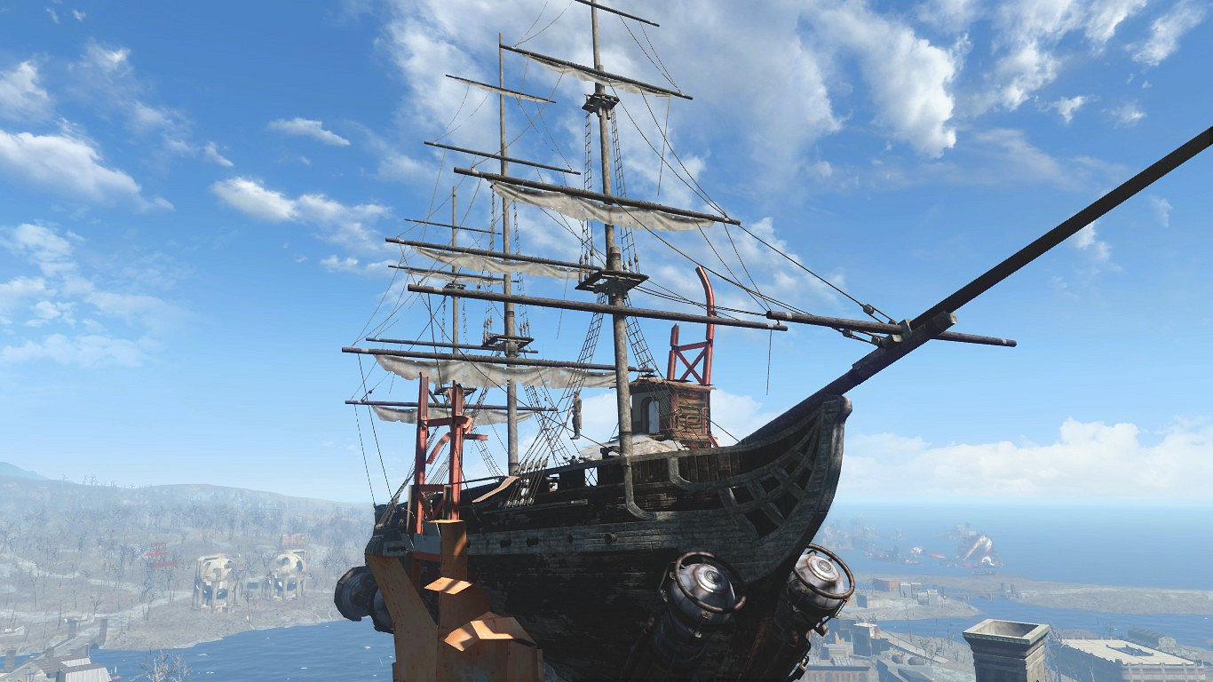 《異塵餘生4》荒野波士頓 VS 現實的波士頓