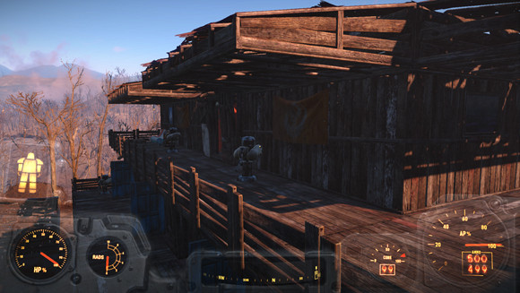 《異塵餘生4》避難所龍門客棧建造圖文賞析