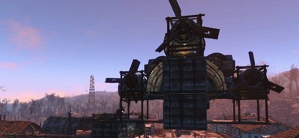 《異塵餘生4》大型飛船打造圖賞