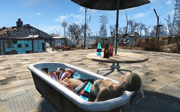 《異塵餘生4》荒野廣告之核子可樂簡析