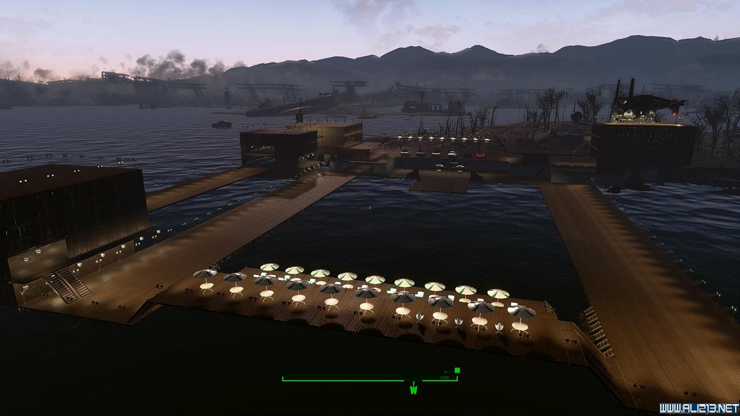 《異塵餘生4》海濱度假酒店建造圖賞