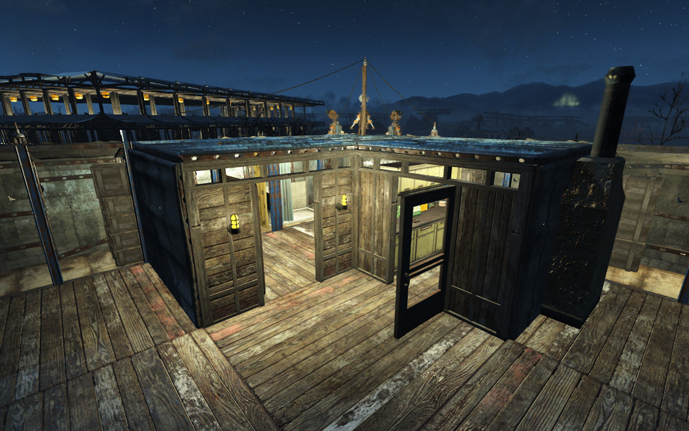 《異塵餘生4》奇觀鎮建造風格圖覽 荒野第一鎮