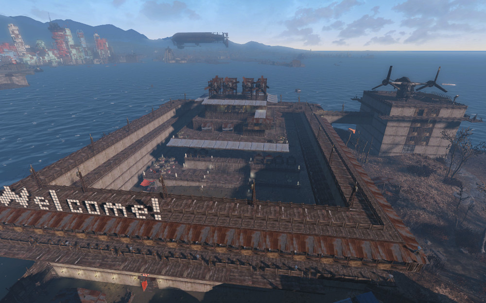 《異塵餘生4》奇觀鎮建造風格圖覽 荒野第一鎮