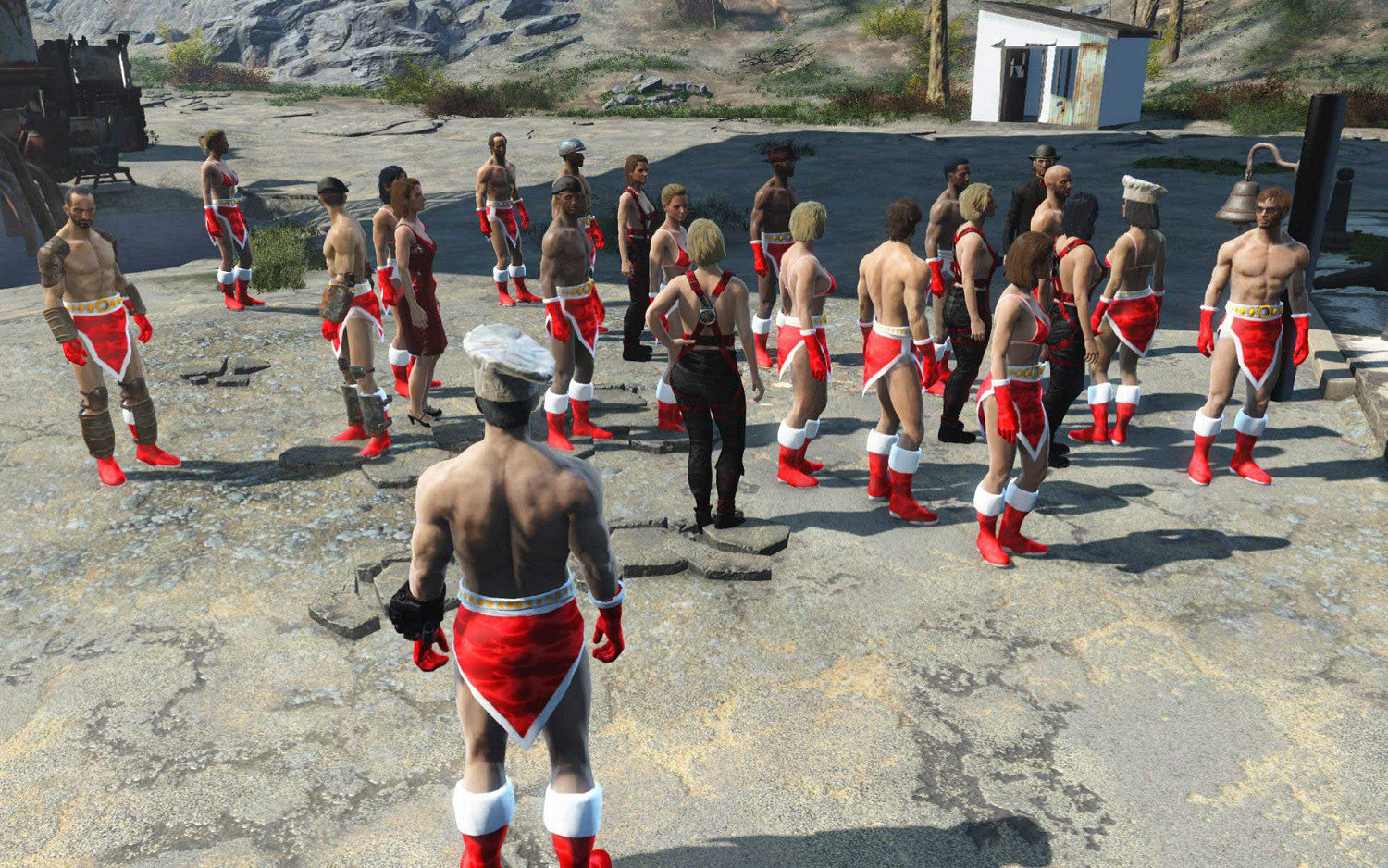 《異塵餘生4》聖誕節MOD合集