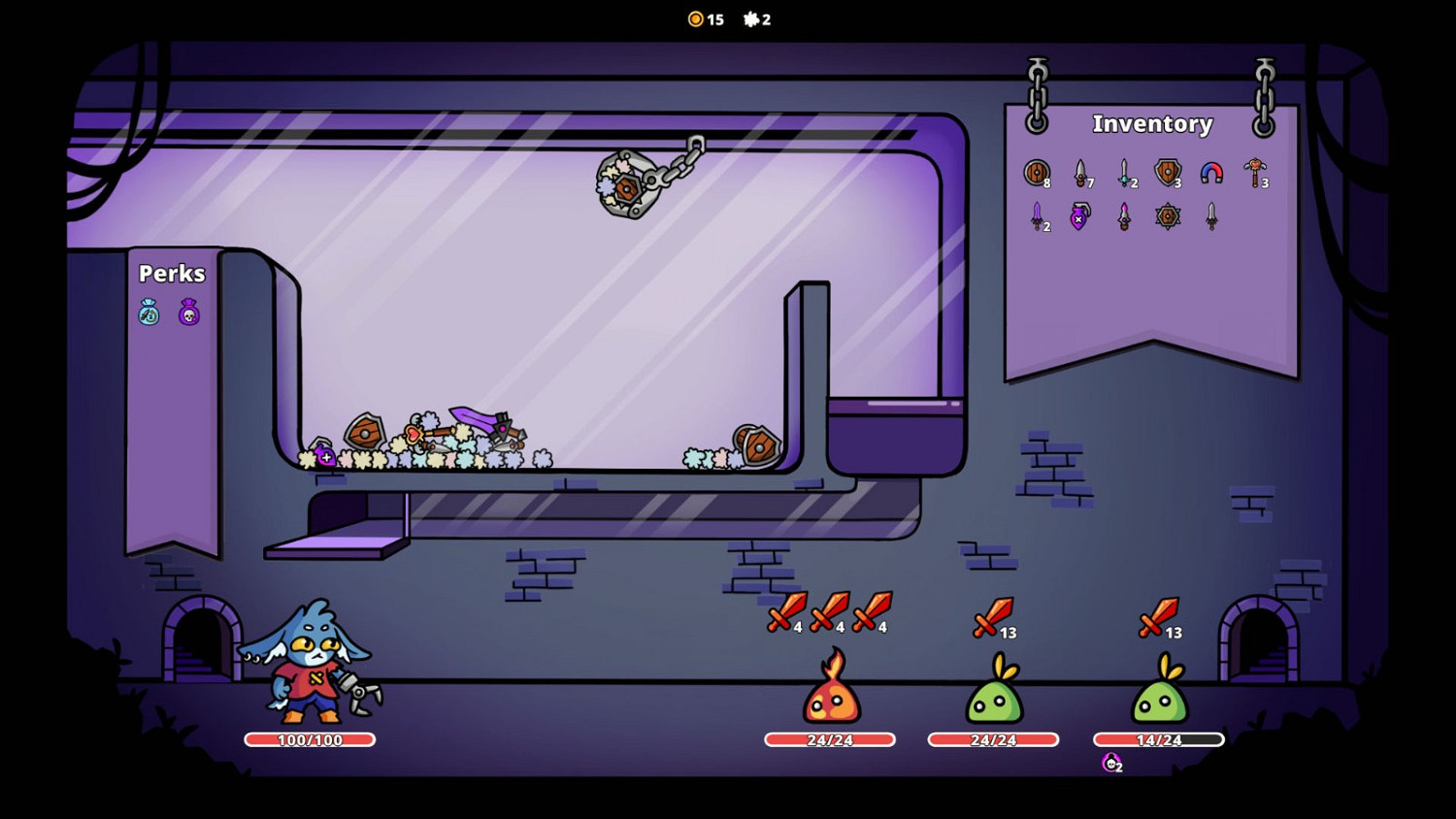 《抓抓地牢》Steam試玩發布 抓娃娃機元素地牢探險