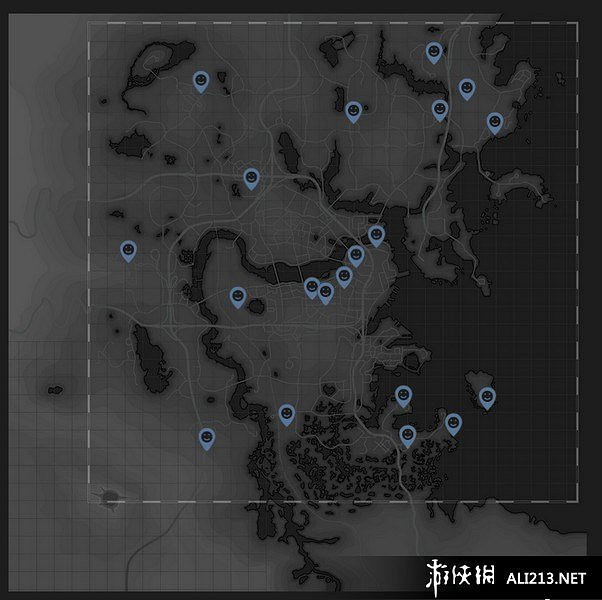 《異塵餘生4》全戰利品及收集品位置地圖匯總