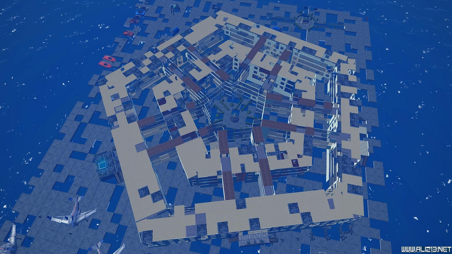 《異塵餘生4》五角大樓建造圖覽 高難度正五邊形建築圖賞 《異塵餘生4》五角大樓建造圖覽 高難度正五邊形建築圖賞