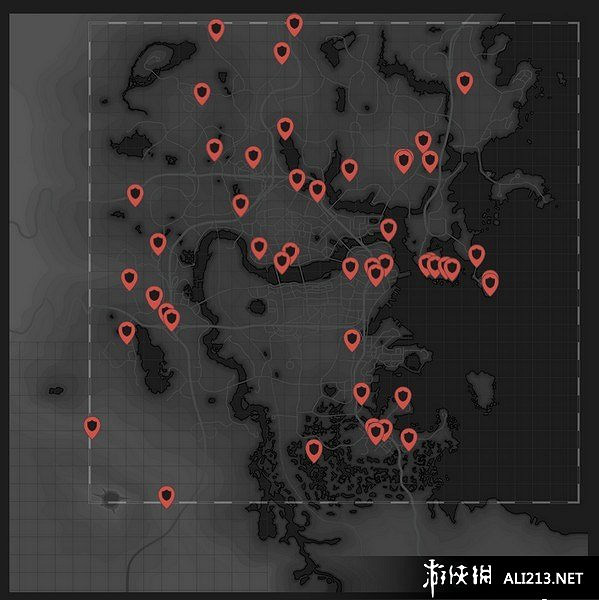《異塵餘生4》全戰利品及收集品位置地圖匯總