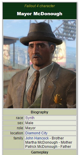 《異塵餘生4》全合成人圖鑒詳解