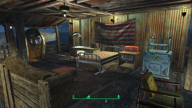 《異塵餘生4》奇觀島據點建造效果一覽 義勇軍總部效果圖