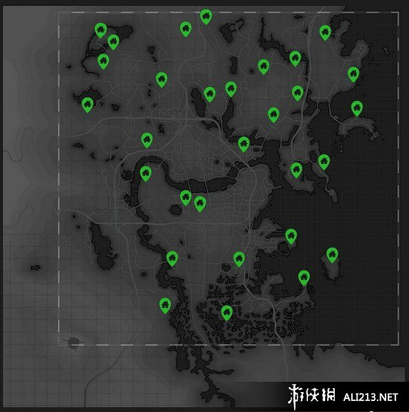 《異塵餘生4》全戰利品及收集品位置地圖匯總