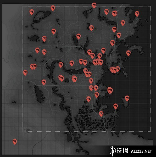 《異塵餘生4》全戰利品及收集品位置地圖匯總