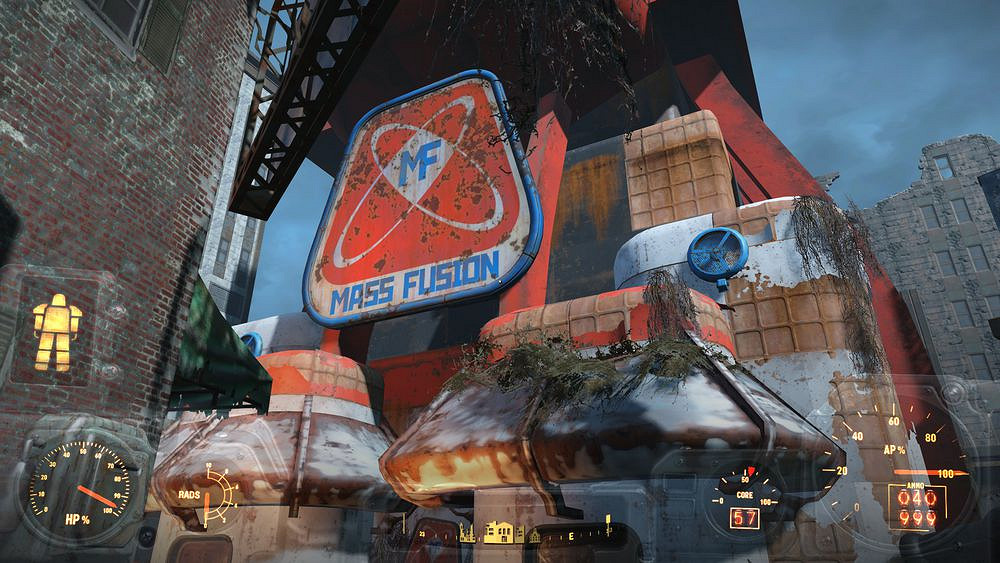 《異塵餘生4》噴氣背包飛行方法圖解 用噴氣背包飛核融大樓