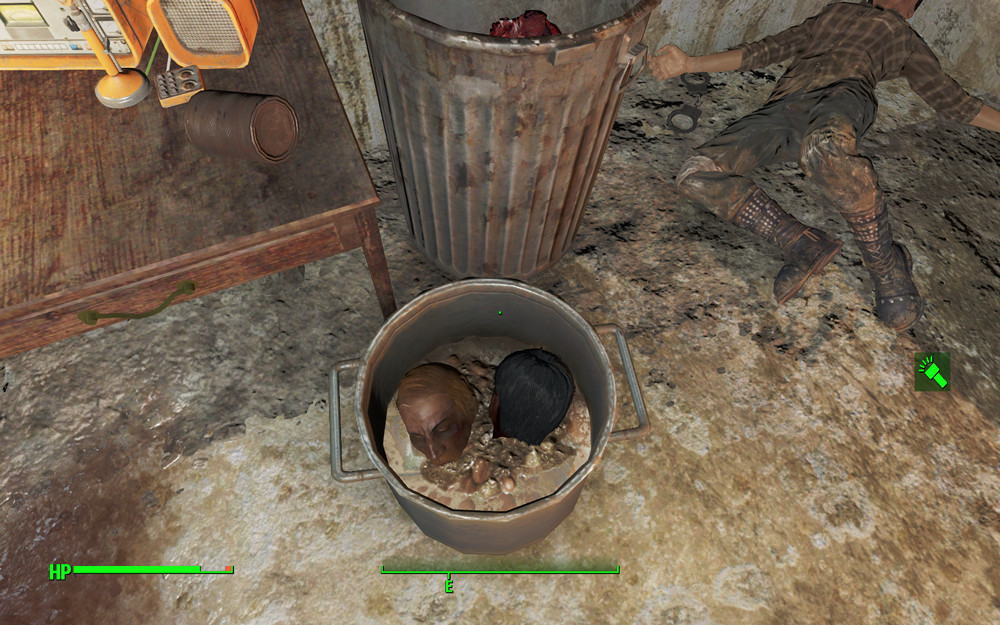 《異塵餘生4》夏烏高中的秘密圖解（膽小慎入）