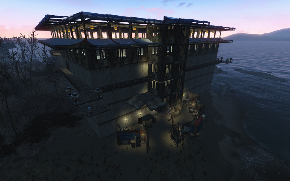 《異塵餘生4》奇觀鎮建造風格圖覽 荒野第一鎮