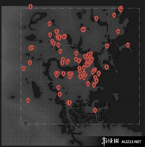 《異塵餘生4》全戰利品及收集品位置地圖匯總