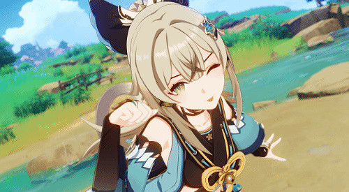 艾什莉體模COS《原神》貓女綺良良 黃髮綠眼小尾巴！