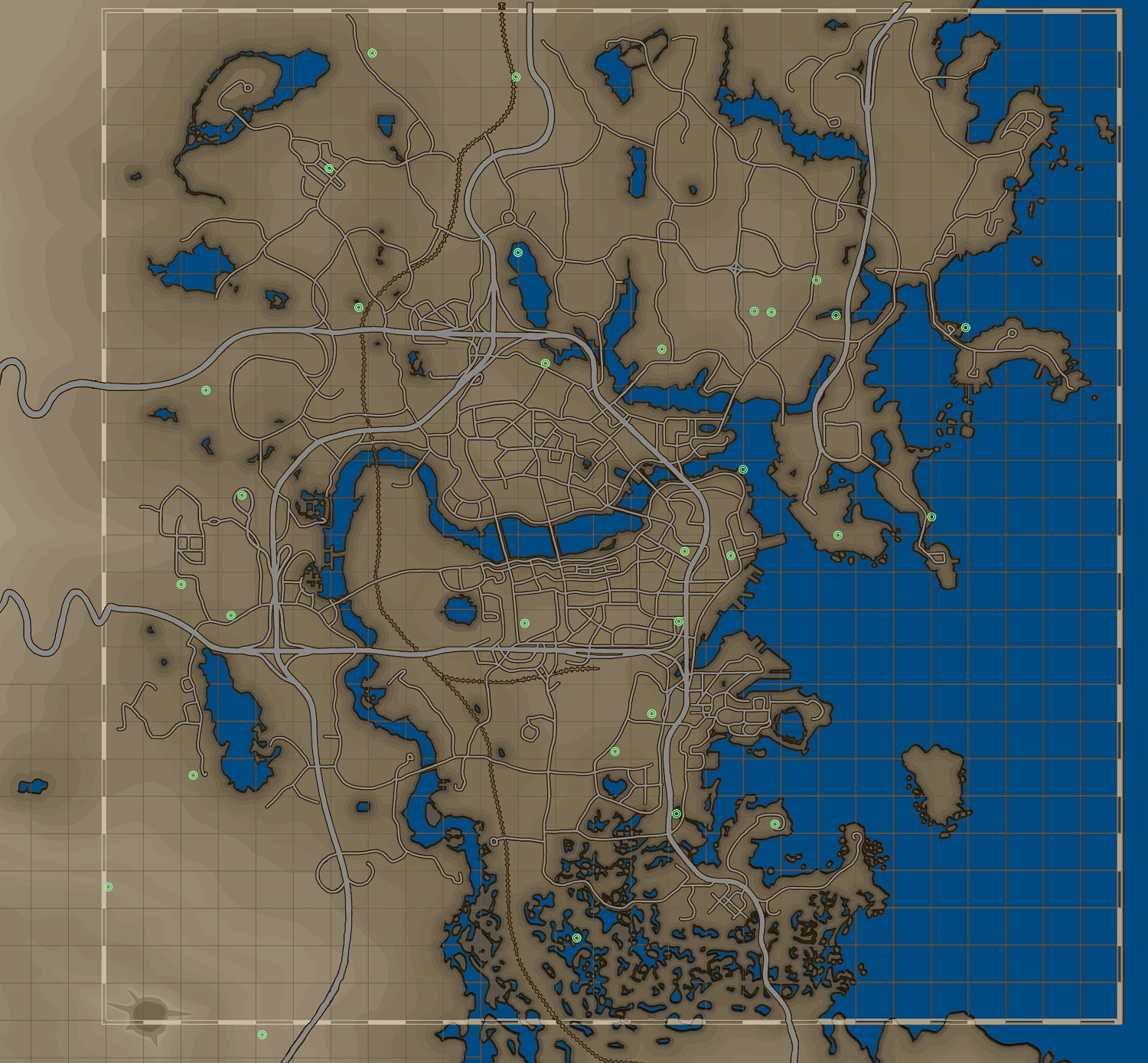 《異塵餘生4》野外動力甲位置及超清地圖圖覽 《異塵餘生4》野外動力甲位置及超清地圖圖覽