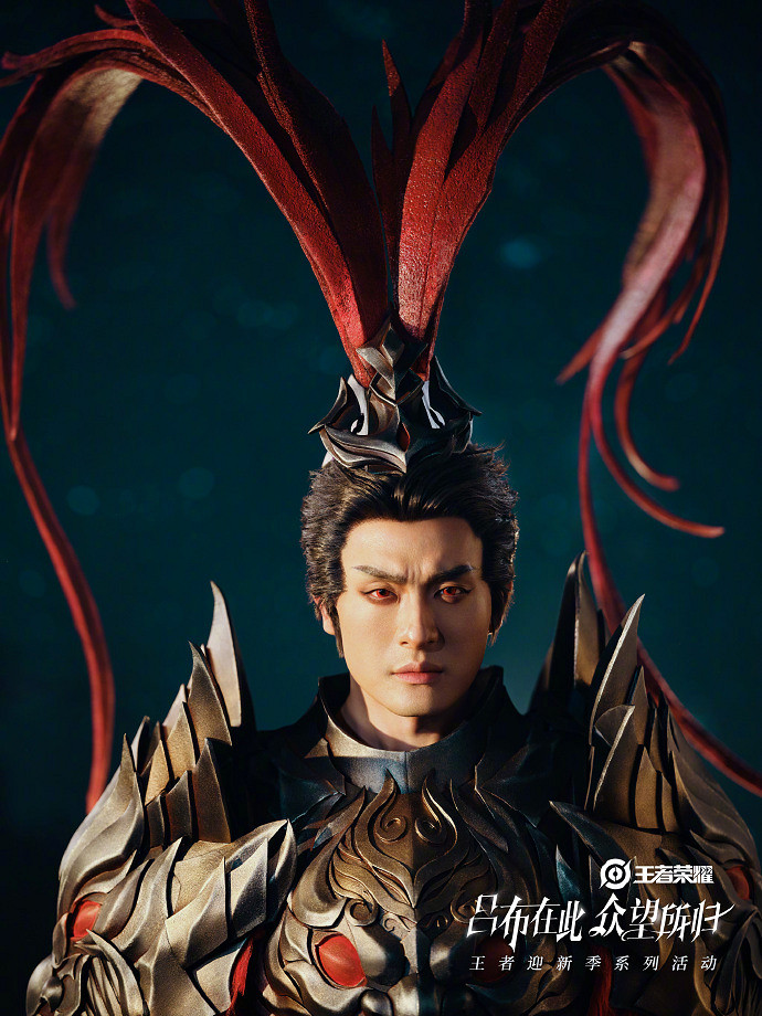 孫藝洲連動《王者榮耀》COS呂布 身披鎧甲手持戰戟! 孫藝洲連動《王者榮耀》COS呂布 身披鎧甲手持戰戟!