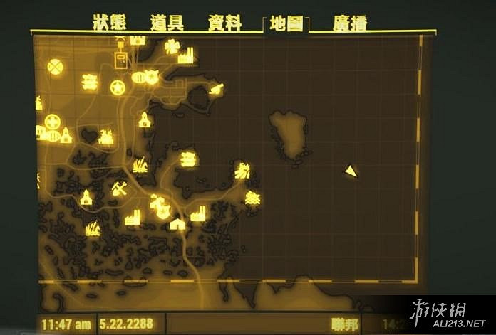 《異塵餘生4》海底飛機坐標位置圖文解析攻略