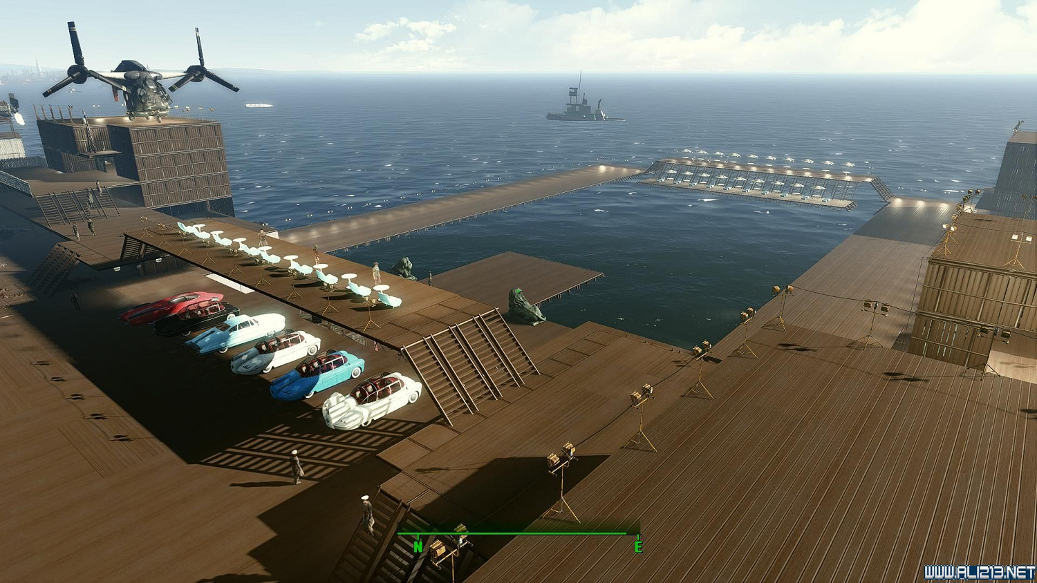 《異塵餘生4》海濱度假酒店建造圖賞 《異塵餘生4》海濱度假酒店建造圖賞