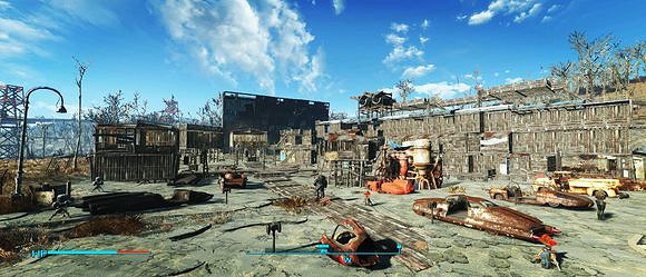 《異塵餘生4》星光休息站建造房屋心得