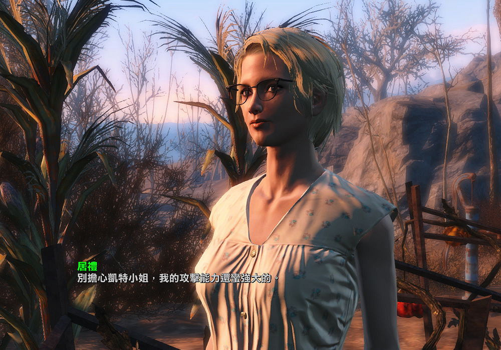 《異塵餘生4》居裡及凱特撕逼對話細節圖覽 兩個妹子吵架好萌
