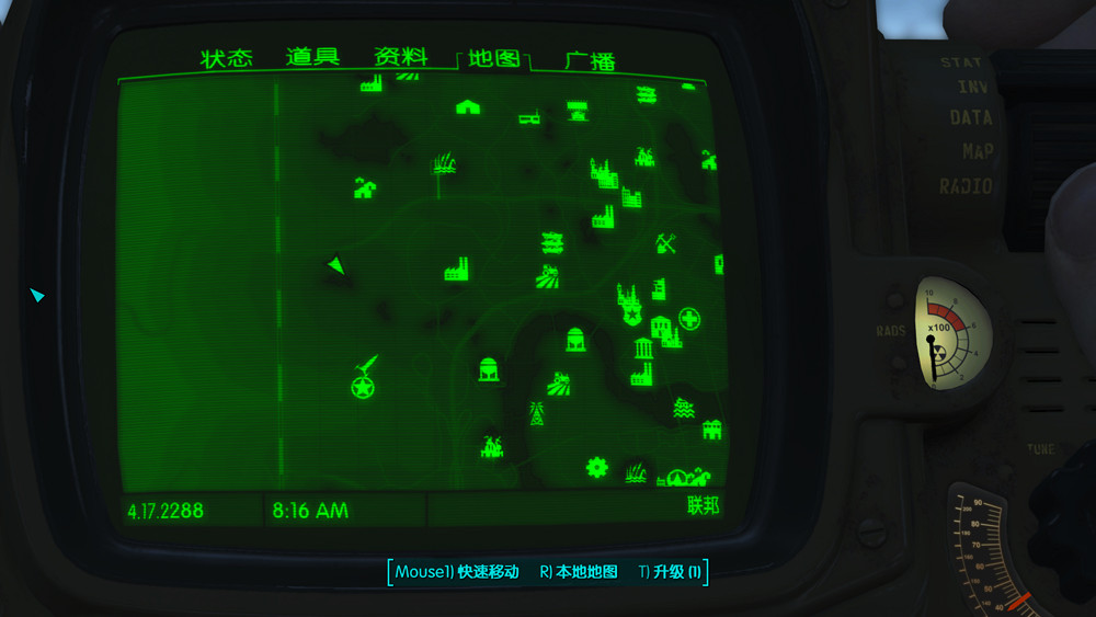 《異塵餘生4》奇葩酒店位置地圖一覽