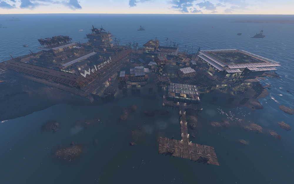 《異塵餘生4》奇觀鎮建造風格圖覽 荒野第一鎮