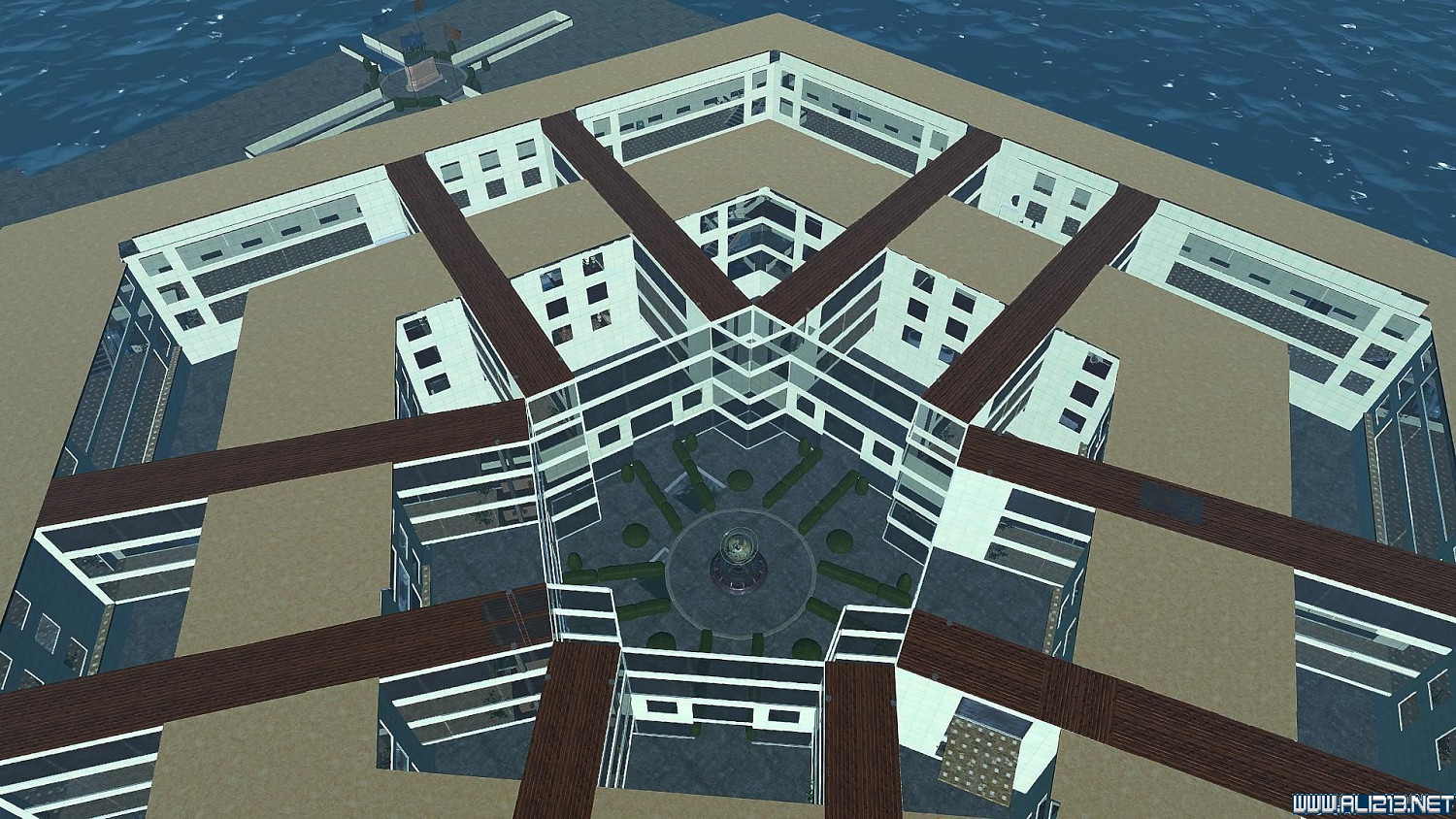 《異塵餘生4》五角大樓建造圖覽 高難度正五邊形建築圖賞 《異塵餘生4》五角大樓建造圖覽 高難度正五邊形建築圖賞