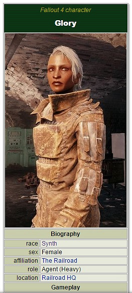 《異塵餘生4》全合成人圖鑒詳解