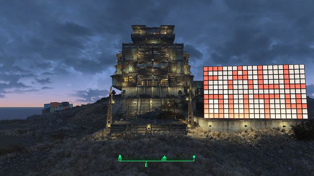 《異塵餘生4》奇觀島據點建造效果一覽 義勇軍總部效果圖