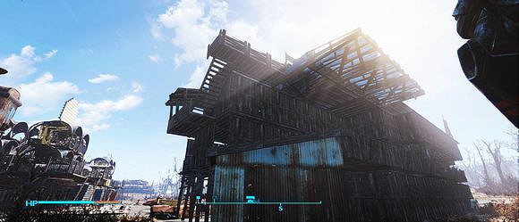 《異塵餘生4》星光休息站建造房屋心得