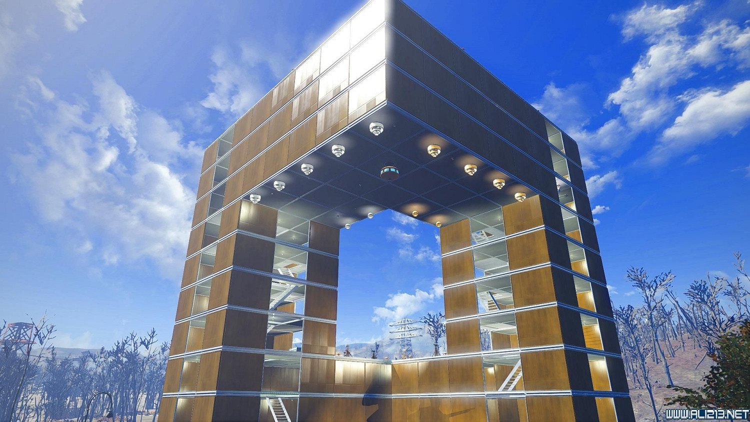 《異塵餘生4》褲衩樓建造圖覽 《異塵餘生4》褲衩樓建造圖覽