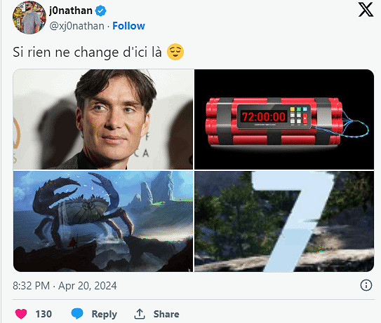 曝《奧本海默》主演將來有可能在《極地戰嚎7》中飾演大反派