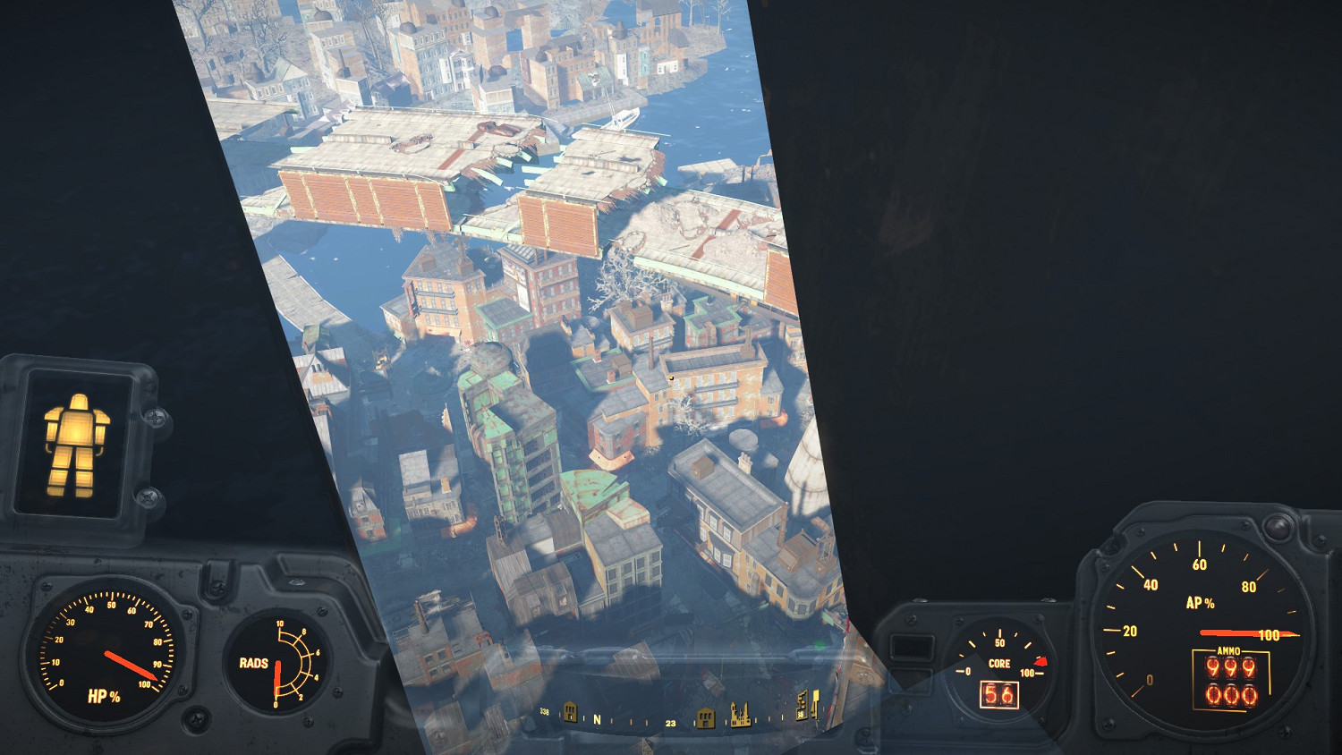 《異塵餘生4》噴氣背包飛行方法圖解 用噴氣背包飛核融大樓