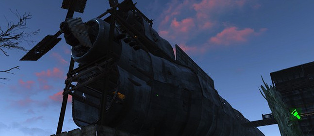 《異塵餘生4》大型飛船打造圖賞