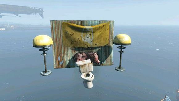 《異塵餘生4》奇葩廁所賞析一覽