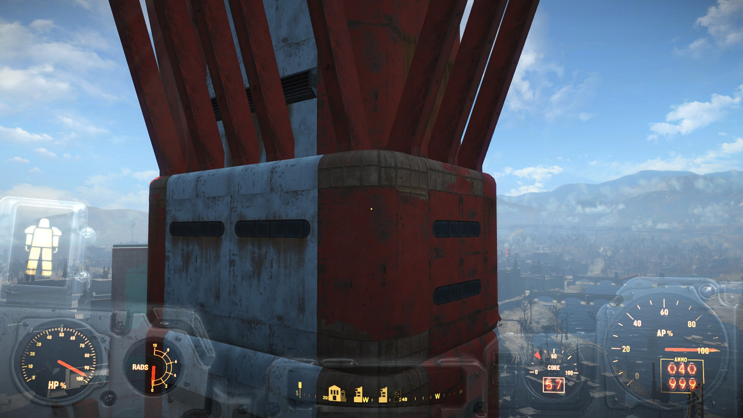 《異塵餘生4》噴氣背包飛行方法圖解 用噴氣背包飛核融大樓